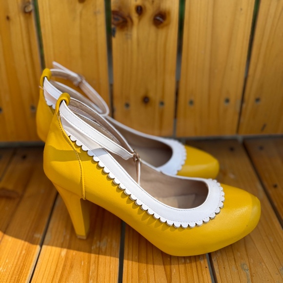 Womens Mary Jane Retro Style High Heels Ankle Strap Pin Up Women’s Shoes 9 - Picture 1 of 10